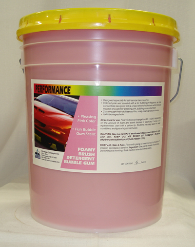 Performance Foam Bush Detergent Bubble Gum